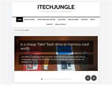 Tablet Screenshot of itechjungle.com